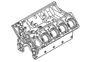 Блок Цилиндров (TCM FD50T9)