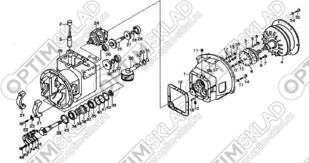 Болт m10x1.25x20