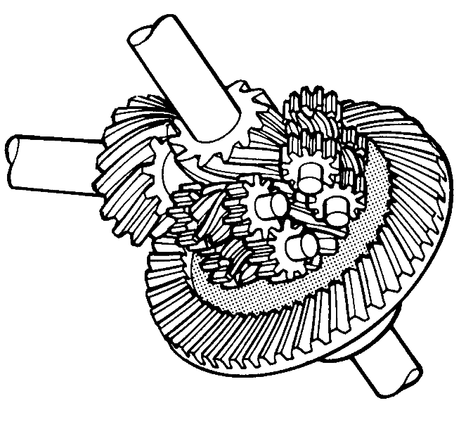 Дифференциал (TCM FHD15T3Z)