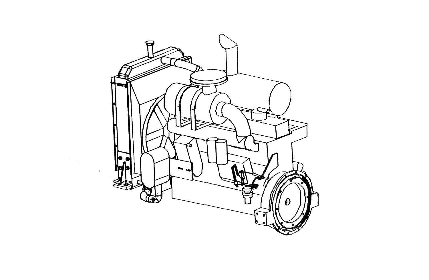 Двигатель (Toyota 7FD30)