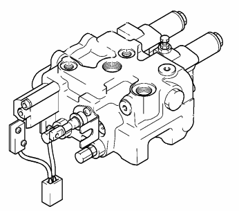 Гидрораспределитель (секция подъема) Komatsu FD20/25-16