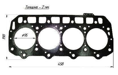 Прокладка головки блока цилиндров