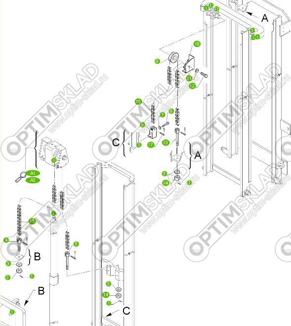 Цепь  simplex 3.60