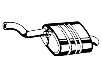 Выхлопная система (TCM FD50T9)